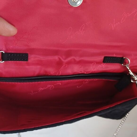 NWOT Vera Bradley Celebration Clutch Classic Bag with Pink Blossom - Picture 3 of 3